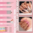 thumbnail image 2 of Juego de pinceles para decoración de uñas FANDAMEI, kit de decoración de uñas para principiantes, 2 of 7