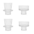 thumbnail image 1 of Glass Candle Holders Taper Candlestick Holder for Wedding Decor, A, 1 of 5