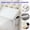White-Short:20", variant on Wedge-Shaped Bed Pillow, Comfort Back Rest for In-Bed Reading, Cushion Pad to Seal the Gap Between Bedside and Wall（Blue）