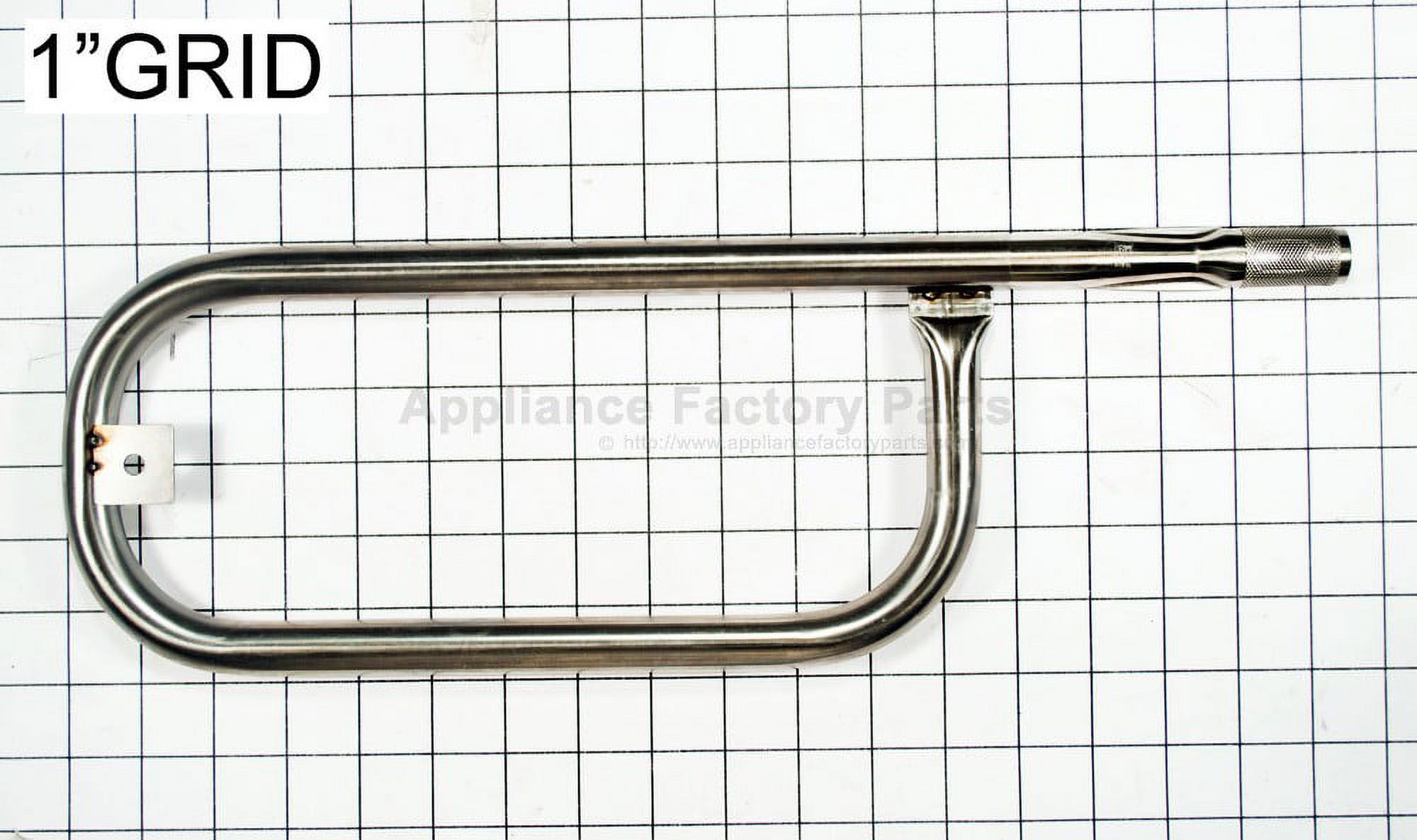 Weber Gas Grill Tube Burner Only Fits Q100, Q120, Q1200 Model Numbers - image 4 of 9