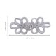 thumbnail image 2 of NUOLUX 10Ud Botones De Nudo Chino Plata Para Accesorios De Ropa Moda Y Estilo Duradero, 2 of 6