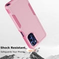 thumbnail image 6 of For Motorola Moto G Stylus 5G 2022 Case,Takfox 2 in 1 Heavy Duty Armor Shockproof Tough Hybrid Dual Layer Rubber Drop Protection Soft Bumper Rugged Phone Cover Case,Pink, 6 of 7