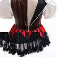 thumbnail image 5 of Girls Pirate Costume with Scarf Halloween Buccaneer Princess Outfit Set, Size 5-6, 5 of 7