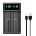 thumbnail image 2 of Batmax 4 pilas recargables AAAA Ni-MH + cargador USB dual LED con puerto tipo C para l&aacute;piz &oacute;ptico activo y m&aacute;s; A, AA, AAA, AAAA, AAAA, AAAA, N tama&ntilde;o, C ba, 2 of 8