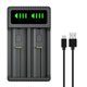 thumbnail image 2 of Batmax 4 pilas recargables AAAA Ni-MH + cargador USB dual LED con puerto tipo C para l&aacute;piz &oacute;ptico activo y m&aacute;s; A, AA, AAA, AAAA, AAAA, AAAA, N tama&ntilde;o, C ba, 2 of 8