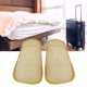 thumbnail image 2 of Juego de pantuflas de calidad hotelera para uso doméstico, 10 pares de pantuflas de viaje cómodas desechables de color amarillo, 2 of 8