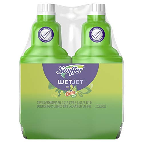 Swiffer WetJet MultiPurpose and Hardwood Liquid Floor Cleaner Solution