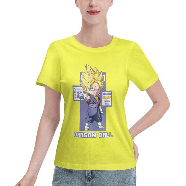 Women's Basic Short Sleeve T-Shirt Super Saiyan