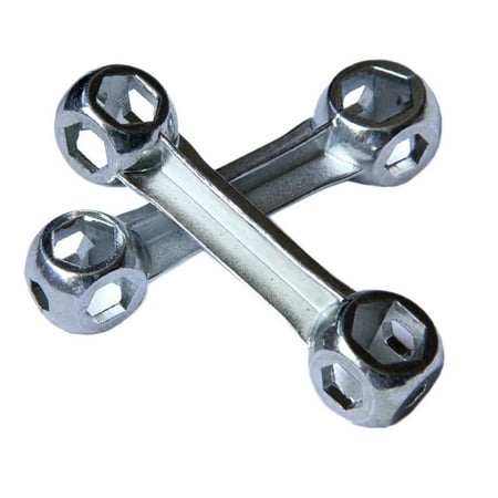 

MIARHB 6-15mm 10 in 1 Durable Bicycle Bike Repair Tool Dog Bone Shape Hexagon Wrench