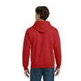 thumbnail image 4 of Gildan Unisex DryBlend Hooded Sweatshirt, 50/50 Blend Pullover Hoodie with Pouch Pocket, Red, 3XL, 4 of 5