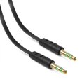 thumbnail image 4 of Insten 3.3FT 3.5mm Stereo Extension M/M Cable, Black Compatible with Apple iPhone 7 / 7 Plus/Samsung Galaxy S10/S7/S8/S9/S9+ Plus, 4 of 6