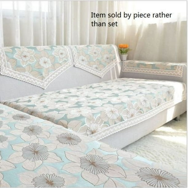 Octorose ® Chenille Lace Sectional Sofa Throw Covers Furniture