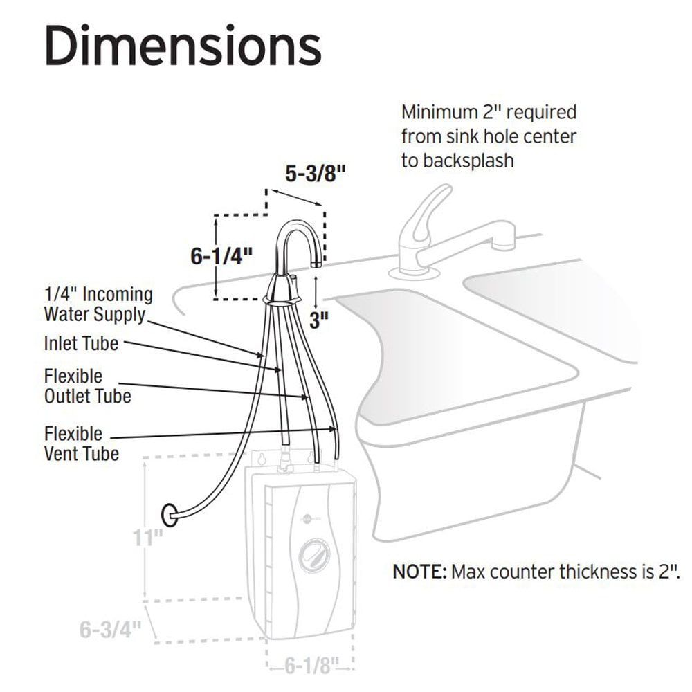 insinkerator hot water dispenser faucet parts insinkerator hot water dispenser faucet parts