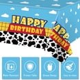 thumbnail image 3 of Mantel de mesa Ragnhild Cartoon Story Cow Birthday Party x3, 3 of 7