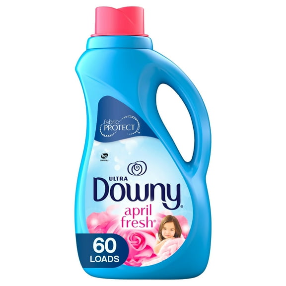 Downy April Fresh Liquid Fabric Conditioner (Fabric Softener), 51 fl oz 60 Loads