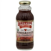 Lakewood Pomegranate Juice With Cranberry, 12.5 oz (Pack of 6)
