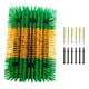 thumbnail image 5 of Cepillo rascador para ganado Rascador para animales Rascador para vacas Cepillo de completo para ovejas Verde y amarillo, 5 of 9