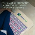 thumbnail image 5 of Healthyline Advanced PEMF Infrared Heating Pad - Amethyst, Tourmaline and Jade Gemstones - Heated Mat with LED Red Lights, Negative Ions - 72 x 24 inches, 5 of 9