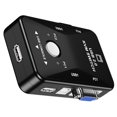thumbnail image 3 of Manual VGA Switcher 2 Port VGA Video Switch Box USB Switch Box Durable Converter With Keyboard Mouse for KVM LCD PC Video Computer, 3 of 5