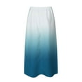 thumbnail image 5 of Fsqjgq Skirt for Women Plus Size Trendy Casual Pleated Skirts Maxi Skirts for Women High Waisted Skirts for Women Long Summer Skirts Midi Skirt With Pockets A Line Skirts Women Y2K Skirt 2XL, 5 of 5