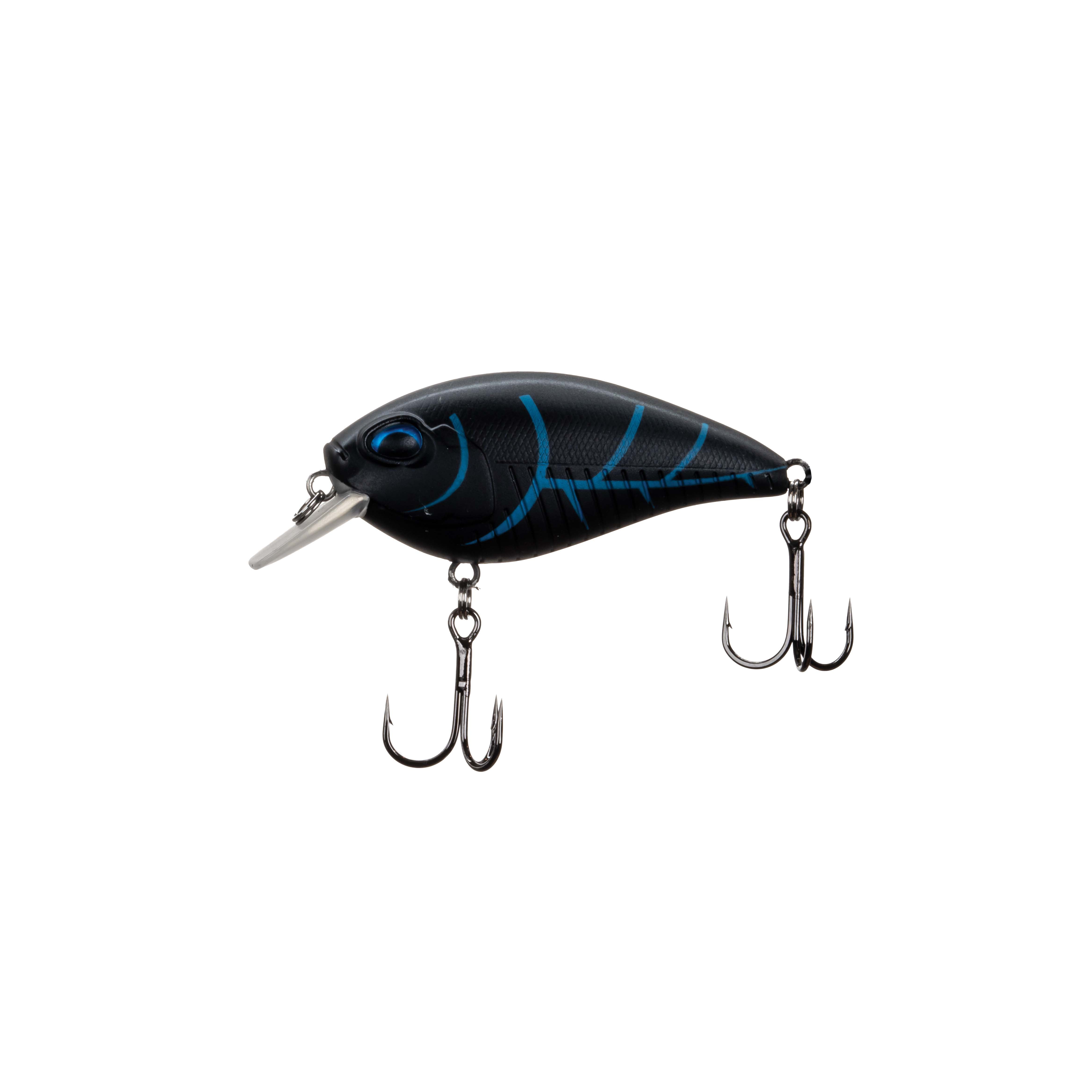 (2 pack) Ozark Trail Freshwater Squarebill Fishing Lure, Nightwalker, 3/8 oz