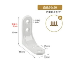 LOLIPPYY 12-Pack Heavy Duty 2-Inch Stainless Steel L Brackets Wall Mounted Corner Brace with Screws for Shelves Cabinets Supports