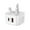 White-UK, variant on Charger Block for Galaxy S25 Plus S25 Ultra S24 Ultra FE A16 5G A15 A35, 2Pack 20W Euro USB A & USB C Fast Charging EU Wall Charger Phone Europe Travel Plug Adapter for Phone 16 15(US)