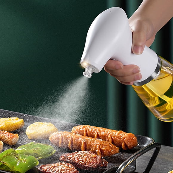 Xihbxyly Oil Sprayer Multipurpose Two In One Oil Dispenser Electric Spray Kettle Kitchen Electric Pressurized Atomizing Spray Bottle Barbecue Cooking Oil Spray Bottle