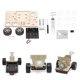 thumbnail image 3 of Kit De Modelo De Cañón De Rompecabezas, Juguete De Cañón Interesante Ejercicio De Capacidad De Manos De Haya Sin Rebabas Para Enseñar, 3 of 7