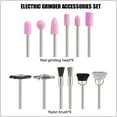 thumbnail image 2 of 12pcs Grinding Head Accessories for Electric Grinding Machine, Set Package, Electric Grinding Head Cutting, Grinding and Polishing Combined Grinding Wheel Head for Rotary Tools, 2 of 8