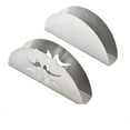 thumbnail image 1 of 2pcs Argent Porte-Serviettes en Acier Inoxydable Distributeur de Tissu Résistant à la Rouille Serviette Affichage de Cas de Serviette pour Cuisine, Tables à Manger, Fêtes, Comptoirs, Restaurants et Bars, 1 of 5
