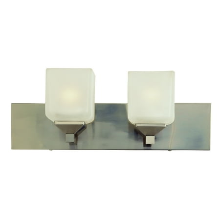 

Trans Globe Lighting 2802 Edwards 2 Light 18 Wide Bathroom Vanity Light - Grey