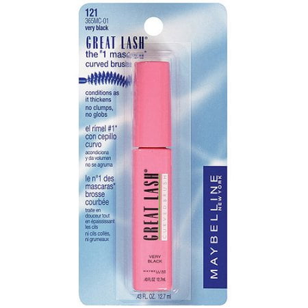 Maybelline New York Great Lash Curved Brush Washable (Best Brush For Lower Lash Line)