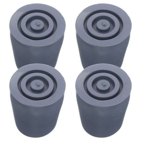 NICEXMAS 4Pcs Rubber Feet For Shower Stool Grey Comfortable Grip Bath Accessories For Elderly