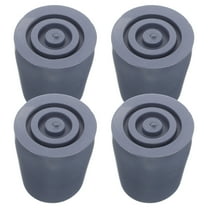 NICEXMAS 4Pcs Rubber Feet For Shower Stool Grey Comfortable Grip Bath Accessories For Elderly