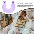 thumbnail image 3 of HORIALENCE 10Pack Portable Hot Water Bag U-Shaped Warm Water Bag for Stress Reduction and Headache Soothing 14X12In, 3 of 5