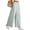 Green, variant on SHEWIN Women's Wide Leg Palazzo Pants Casual Elastic High Waisted Cotton Gingham Plaid Culottes Trousers with Pockets