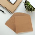 thumbnail image 4 of Raindrops 20Pcs Light Brown Kraft Paper Envelopes Square Shape for Office Storage and Invitation Cards, 4 of 6