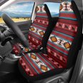 thumbnail image 2 of Yuyamidu Southwest Aztec Cattle Car Seat Cover Front Seats Only, Red Vehicle Seat Cover Cushion Set, Waterproof Automotive Interior Seat Covers Auto Interior Decoration, 2 of 7