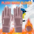 thumbnail image 1 of Guantes de Invierno Cálidos, de Tela de Buceo, Aterciopelados, Gruesos, para Mujer, Ideales para Actividades Al Aire Libre | Guantes Gruesos y Cálidos con Forro Polar y Resistentes Al Viento | Talla, 1 of 4