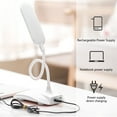 thumbnail image 4 of Dvkptbk New LED Desk Lamp Foldable Rechargeable Reading Lamp 3 Grade Colour Temperature Adjustment Stepless Dimming Desk Lamp with Blue Light Eye Protection Lamp Desk Lamp Home Decor, 4 of 7
