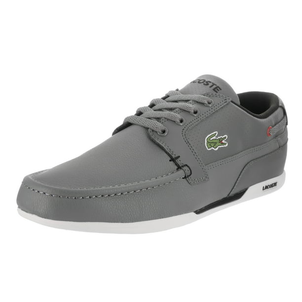 wet Luxe Aan boord lacoste men's dreyfus qs1 casual shoe fashion sneaker, grey/black, 7.5 m us  - Walmart.com