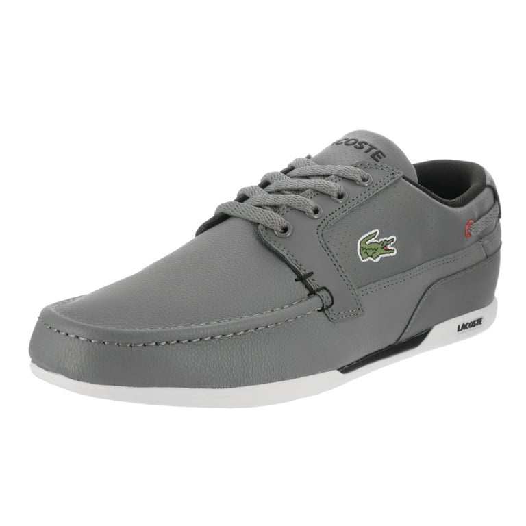 lacoste men's dreyfus qs1 casual shoe sneaker, grey/black, 7.5 m us - Walmart.com