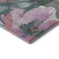 thumbnail image 3 of Addison Rugs Mayfield Premium Machine Washable Transitional Floral Teal Rectangle Rug, 10' x 14', 3 of 6