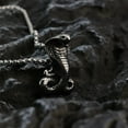 thumbnail image 4 of Collier Pendentif Animal Vipère Cobra Gothique Rétro pour Hommes Mode Punk Biker Hip Hop Rock Bijoux, 4 of 6