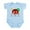 Sky Blue, variant on CafePress - Old Macdonald Farm Nursery Rhymes - Baby Light Bodysuit, Size Newborn - 24 Months