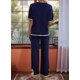 thumbnail image 4 of Pantalón de Punto de Corta, Traje Azul Marino XL, 4 of 7