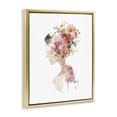 thumbnail image 2 of Stupell Industries Contemporary Flowing With Petals Portrait Gold Floating Frame Canvas Art, 17 x 21, by Svetlana Aleynikova, 2 of 8