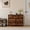 Brown, variant on MAYEERTY 7-Drawer Fabric Storage Tower, Versatile Organizer with Wood Top for Bedroom, Living Room, Rustic