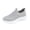 Light Gray, variant on NexTorq Womens Walking Shoes Slip on Tennis Shoes Non Slip Breathable Athletic Gym Workout Cross Training Sneakers, Light Gray, 41